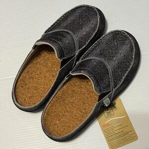 Spenco Women's Siesta Snake Clog Black 6B